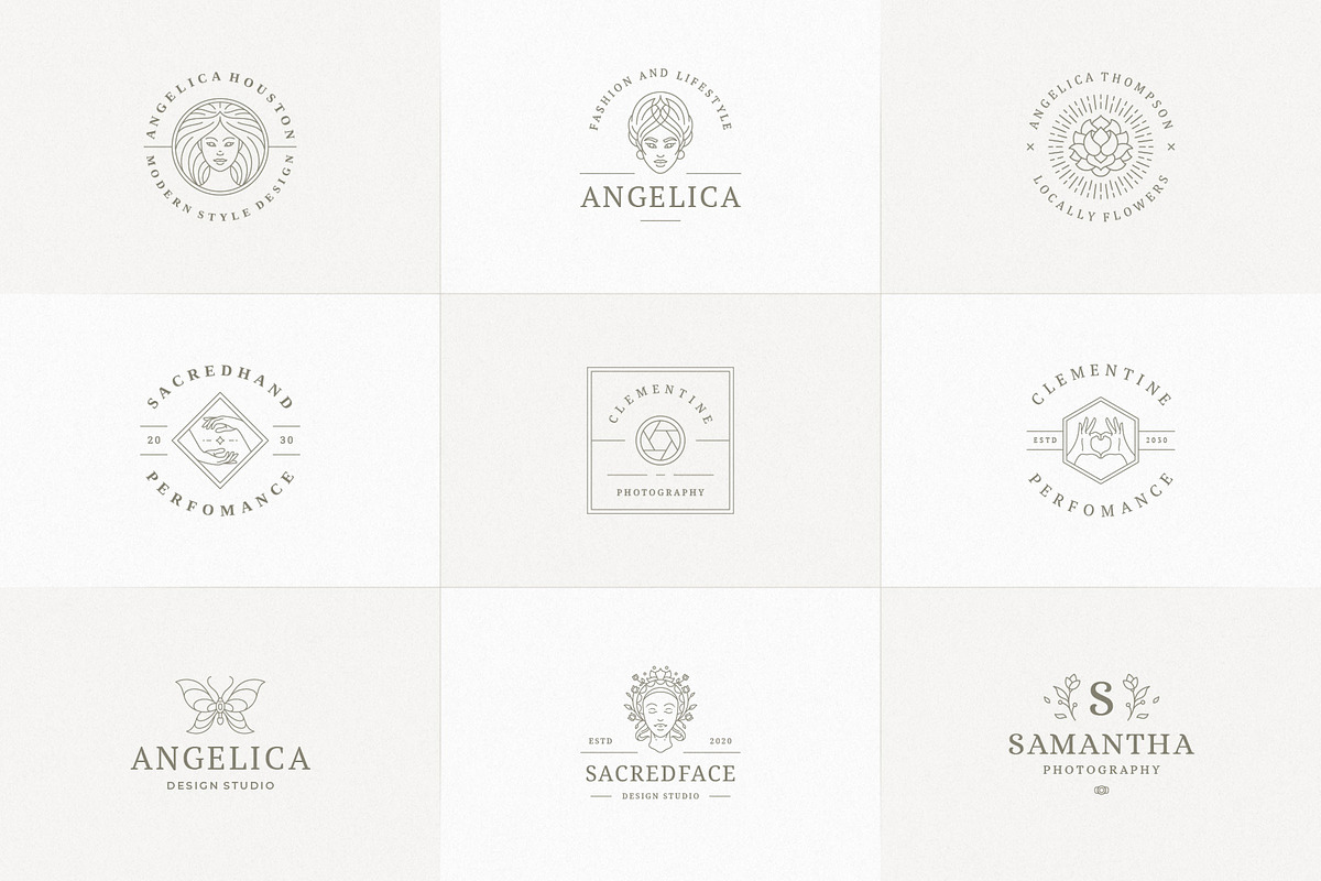36 Elegant Logo Templates | Canva, a Branding & Logo Template by Vasya Kobelev (Photo 3 of 10)