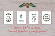 SALE Holiday Lettering & Clipart Kit, an Illustration by Jane Yu Designs (Thumbnail 8 of 12)
