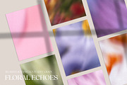 Floral Echoes - Blurry Backgrounds, a Background Graphic by Dina Mae (Thumbnail 9 of 14)
