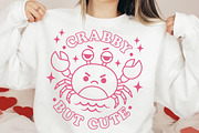 Crabby But Cute PNG, a Seasonal Illustration by DreamCafeArt (Thumbnail 2 of 4)