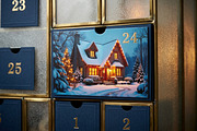 Cozy Winter Cottage Christmas Photo, a Holiday Photo by Aura Canyon HQ (Thumbnail 5 of 7)
