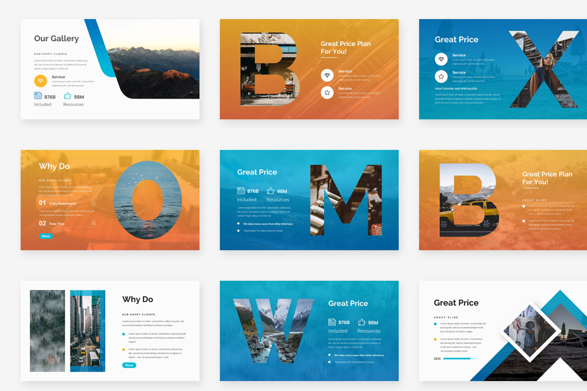 Project Status Powerpoint Bundle, a Presentation Template by One Percent Studio (Photo 17 of 34)