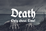 Glory Rose Gothic Blacklatter Font, a Blackletter Font by Gumrega Studio (Thumbnail 2 of 6)