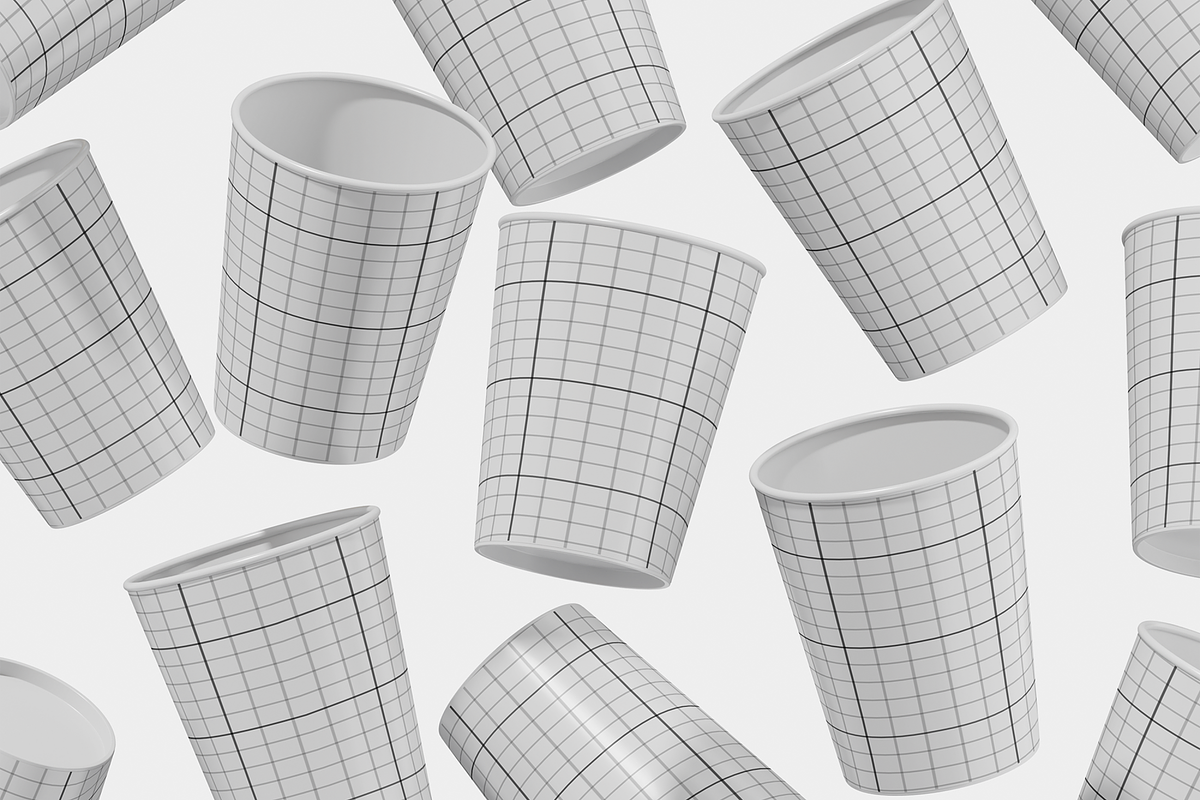 Paper Cup Mockup, a Cups & Container Mockup by Unerispace (Photo 4 of 4)