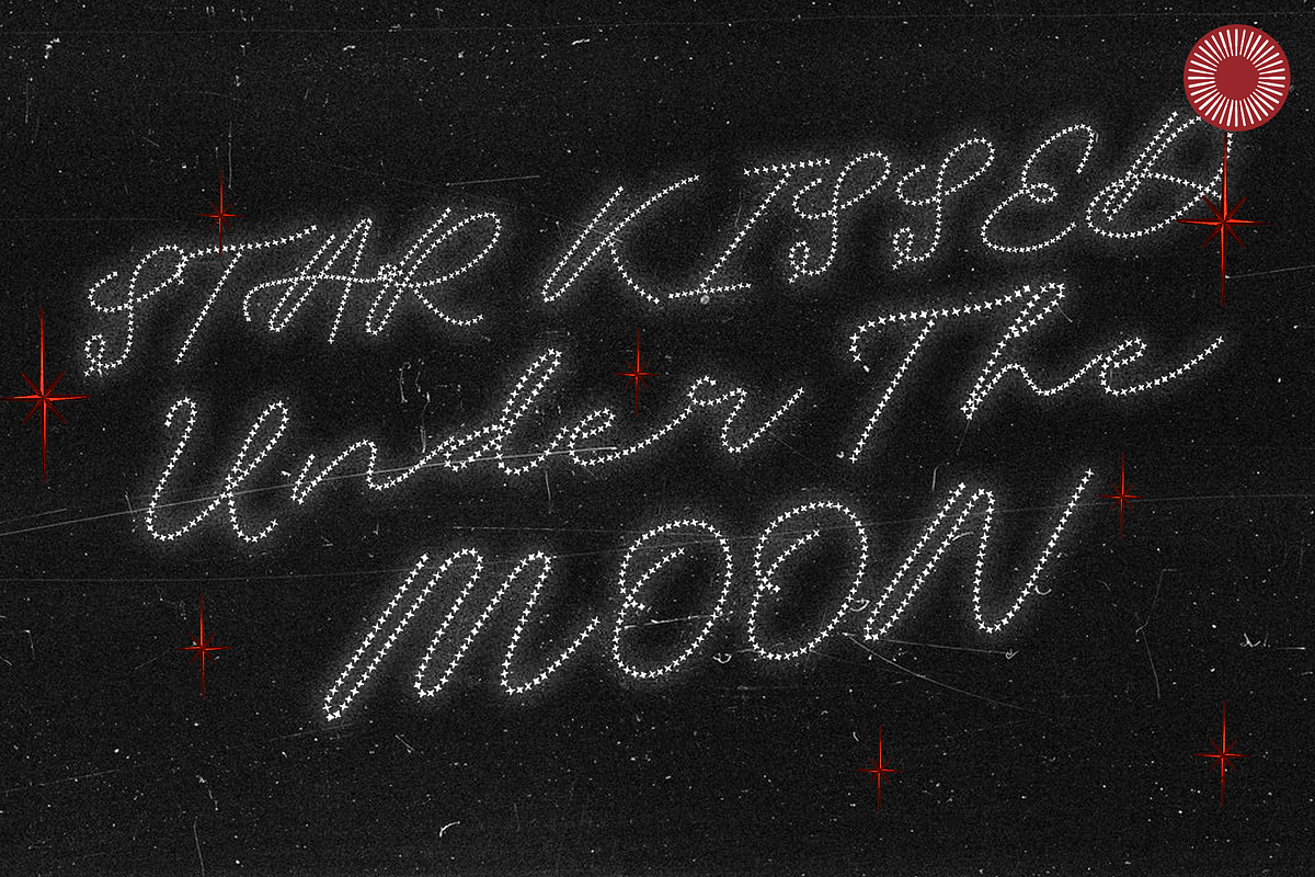 Starlight - Decorative display font, a Script Font by Setara Langit CreativeStd (Photo 9 of 12)