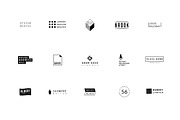 60 Minimalist Logos, a Branding & Logo Template by vuuuds (Thumbnail 5 of 5)