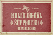 CS Boxing – Retro Font, a Slab Serif Font by Craft Supply Co. (Thumbnail 7 of 8)
