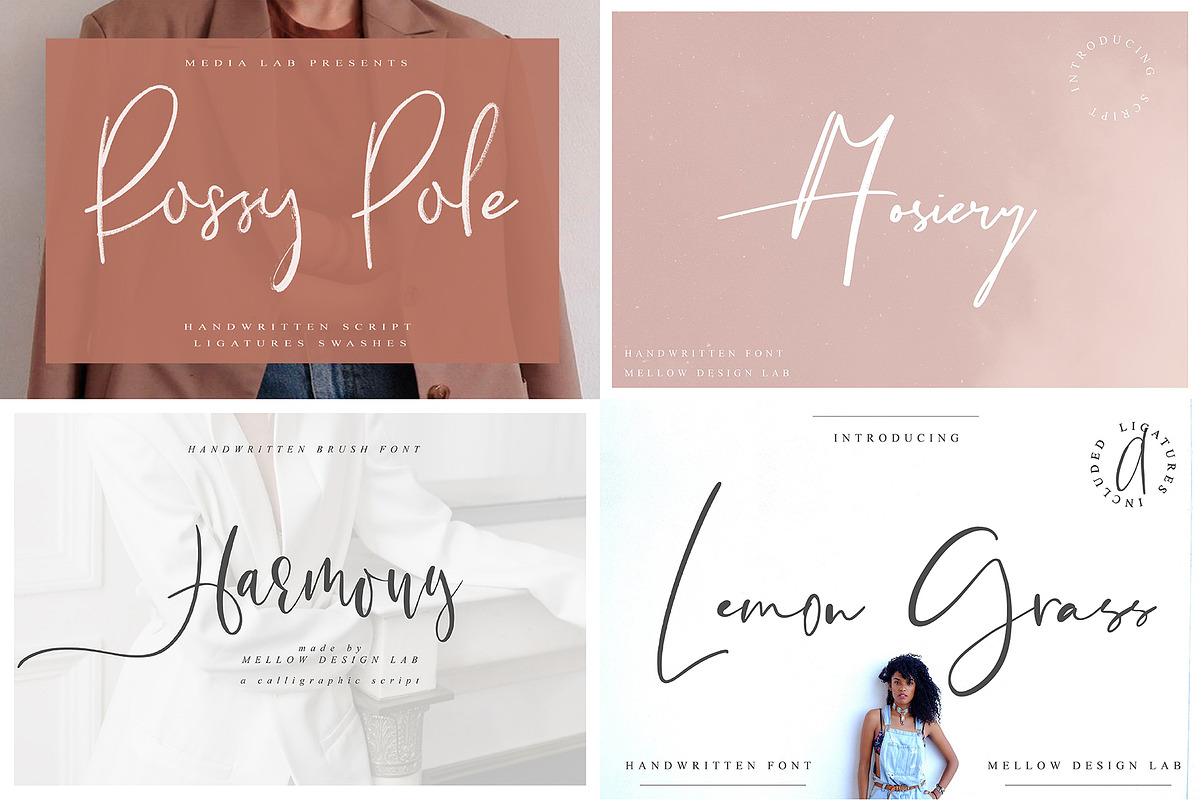 Modern Script Font Bundle, a Script Font by Creamy Script (Photo 5 of 30)
