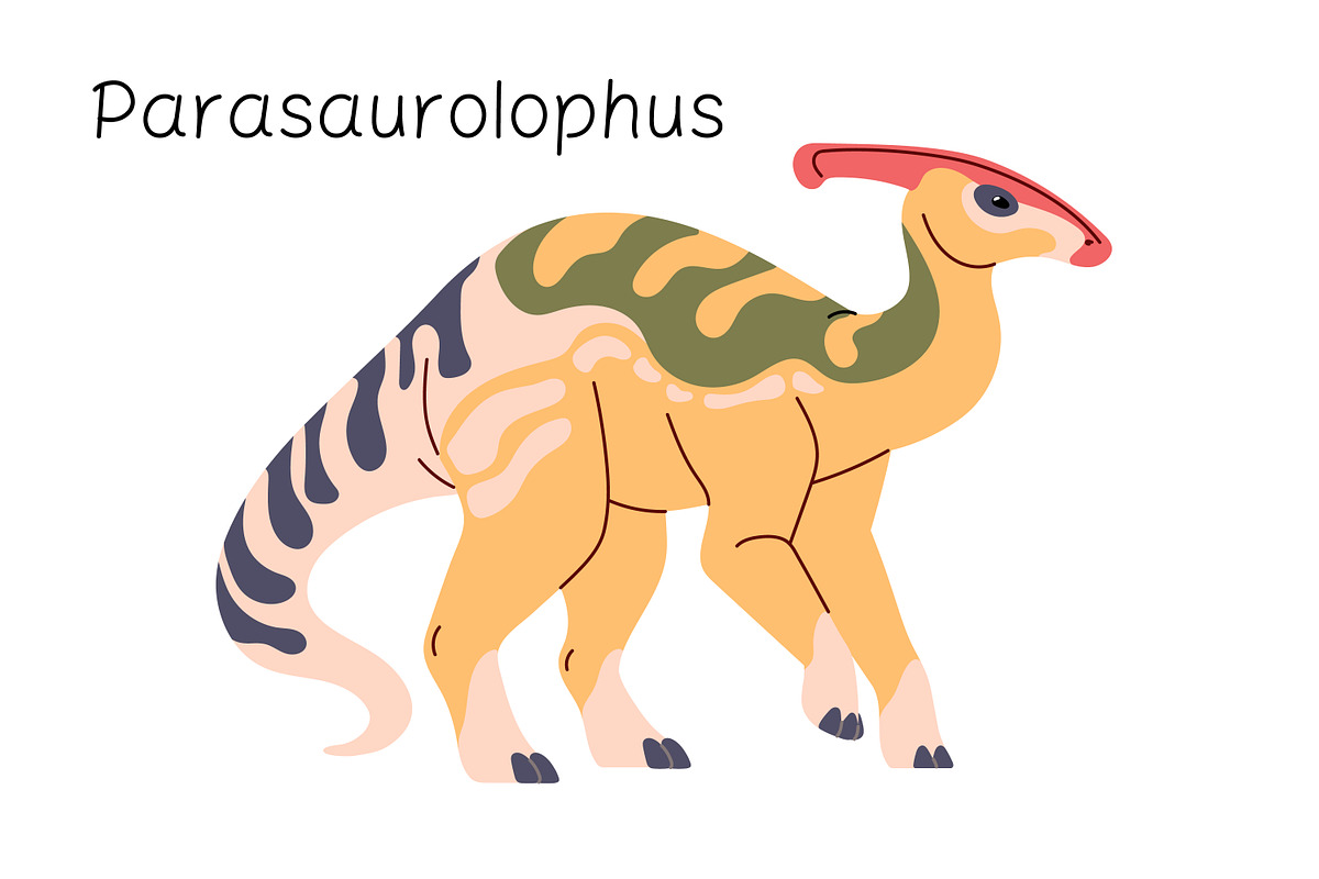 Dinosaurs, big ancient animals set, an Animal Illustration by PaperTrident (Photo 17 of 19)