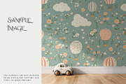 Nursery Wallpaper PNG & PSD Mockups, a Product Mockup by mock-ups (Thumbnail 7 of 12)