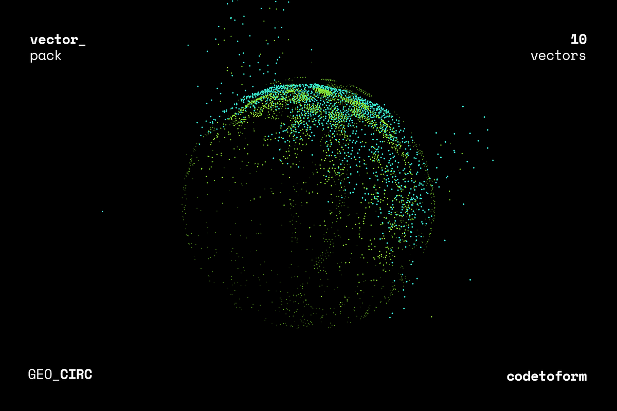 GEO_CIRC Vector Pack, a Background Graphic by codetoform (Photo 13 of 14)