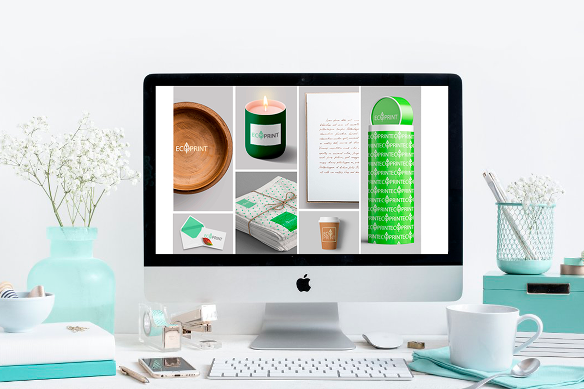Presentation in ECO style + Logo, a Presentation Template by Kseniia (Photo 7 of 8)