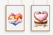 Watercolor Romance Clipart Bundle, an Illustration by Libby Wishes (Thumbnail 3 of 7)