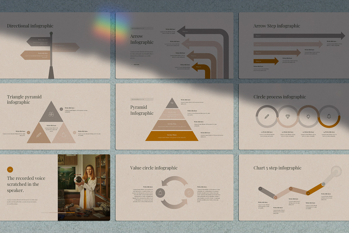 COLOR Google Slides Template, a Presentation Template by ShapeSlide (Photo 10 of 13)