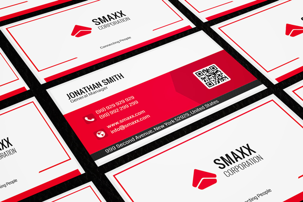Modern Corporate Business Card CM002, a Business Card Template by annozio (Photo 4 of 4)