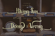 Kracktone Typeface, a Script Font by Thirtypath Studio (Thumbnail 2 of 5)
