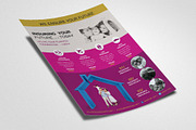 Insurance Flyer Template, a Flyer Template by Psd Templates (Thumbnail 3 of 3)
