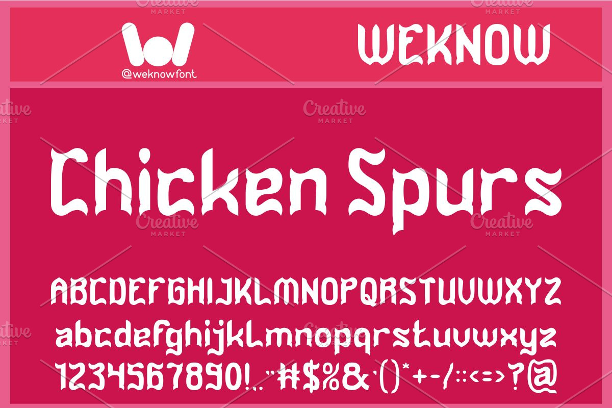 Another Great font, a Font by weknow (Photo 4 of 8)