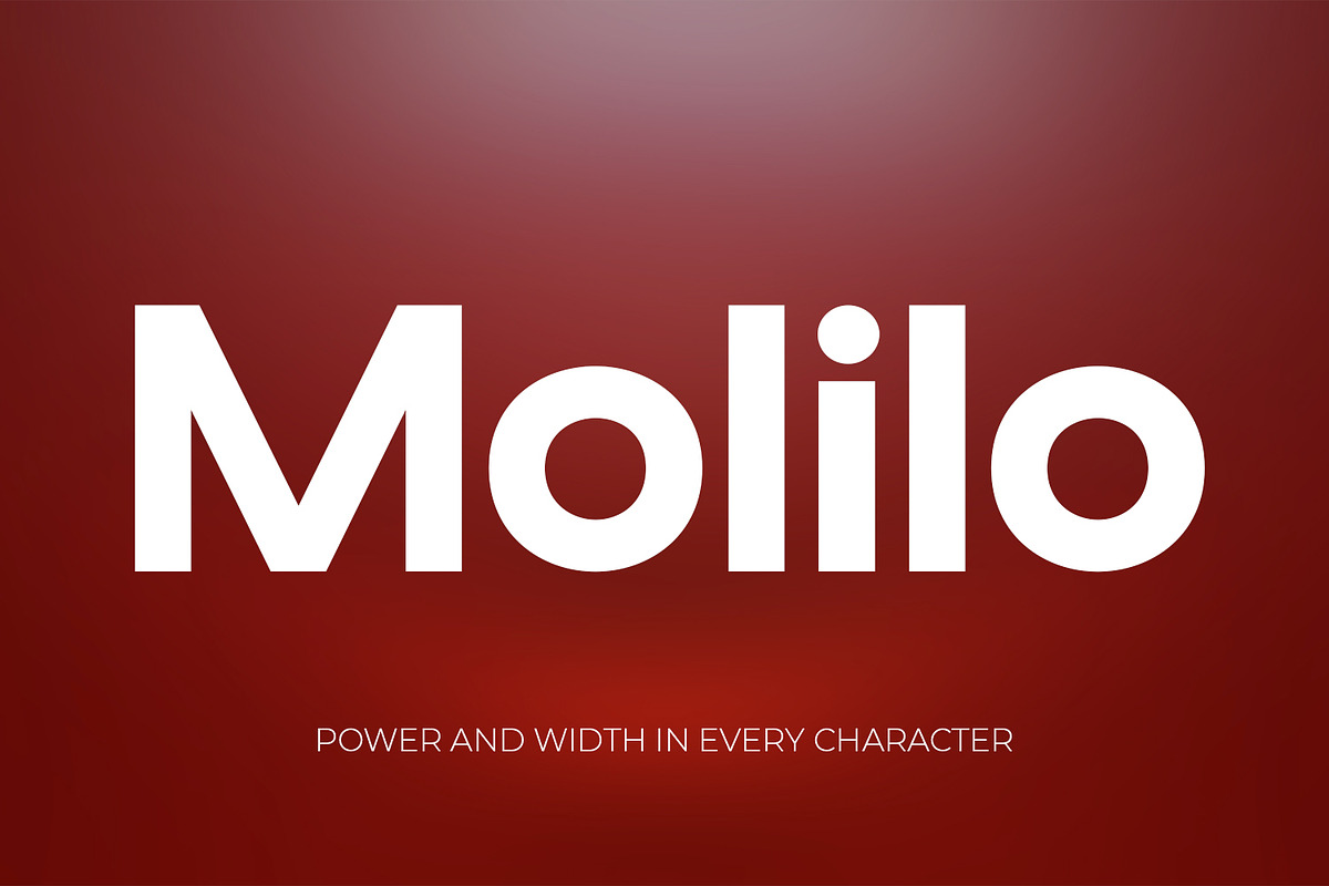 MOLILO - Wide Urban Fashion Typeface, a Sans Serif Font by OWPictures (Photo 1 of 10)