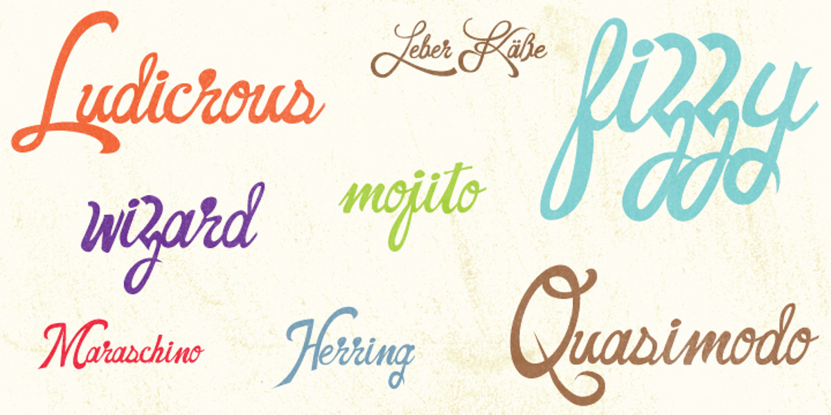 Dubliners, a Script Font by Frost Foundry (Photo 10 of 10)