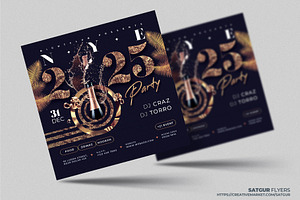 New Years Eve Party Flyer Template