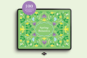 Spring Botanica for Procreate, a Brush Add-On by Pencil Twist (Thumbnail 1 of 10)
