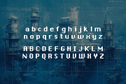 Block Blueprint - 8bit Pixel Font, a Symbol Font by HipFonts (Thumbnail 5 of 6)