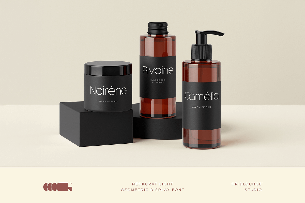 Neokurat — Light, a Sans Serif Font by Gridlounge (Photo 6 of 14)