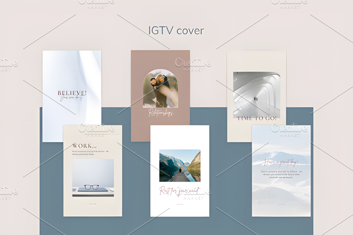 Instagram Templates Nude, a Social Media Template by Ink Gallery (Photo 4 of 6)