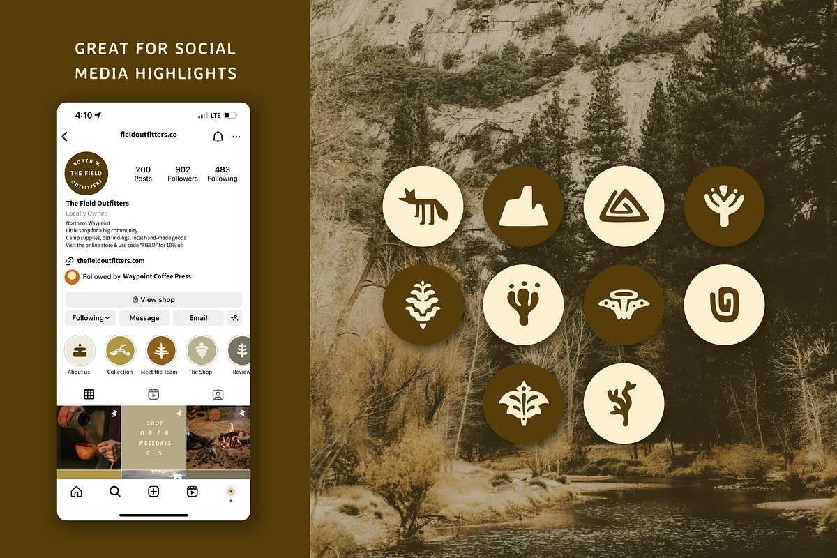 The Changing Seasons Icon Set, a Solid Icon by By Hand Designs (Photo 8 of 9)