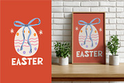 Cozy Easter Vector Clipart, a Decorative Illustration by Luamor (Thumbnail 4 of 8)