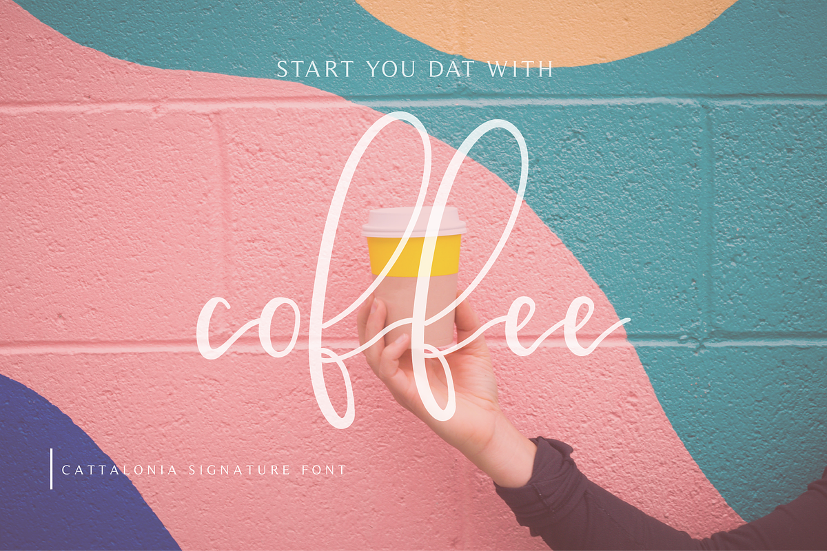 Cattalonia Signature Font, a Script Font by Pen Culture (Photo 3 of 11)