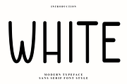 White, a Script Font by FreshTypeINK (Thumbnail 1 of 7)