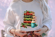 All Booked for Christmas PNG Clipart, an Illustration by designcity5 (Thumbnail 4 of 4)