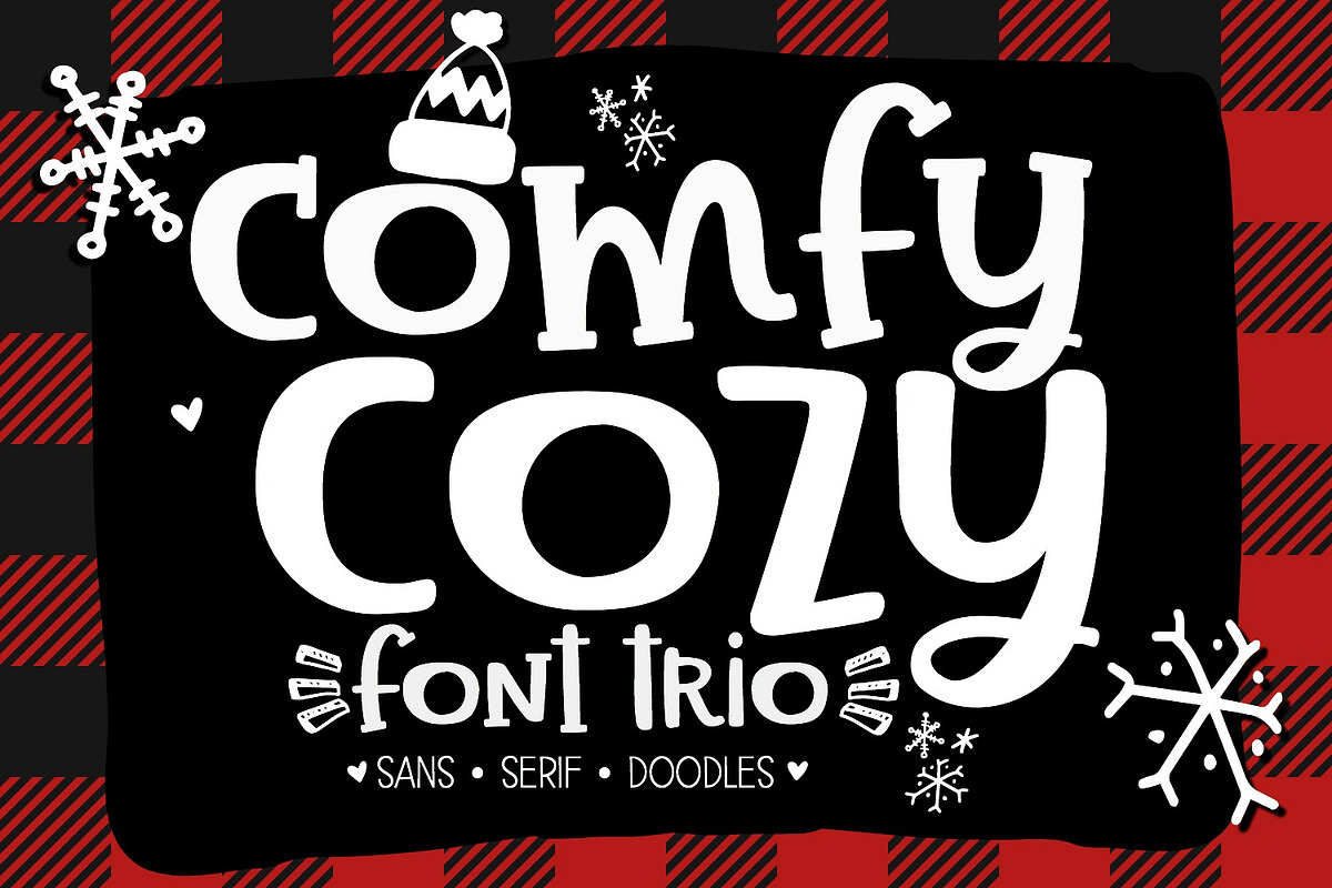 Comfy Cozy Handwritten Font preview 2