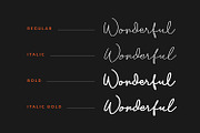 Brogllin Handwritten Monoline Font, a Script Font by Dicubit (Thumbnail 10 of 12)