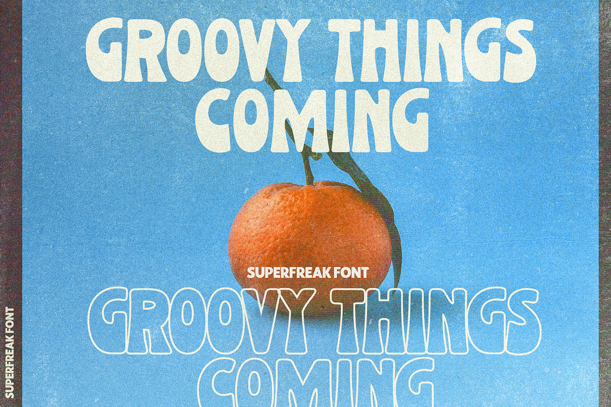 Superfreak Font, a Font by Nicky Laatz (Photo 3 of 17)