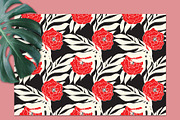 20JPG/EPS Tropical floral pattern, a Pattern Graphic by Theraphosath (Thumbnail 29 of 30)