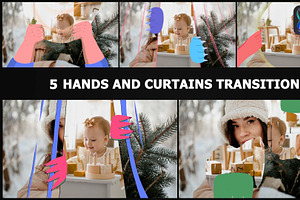 Hands And Curtain Backgrounds | FCPX, a Templates & Theme by FlashFXbox