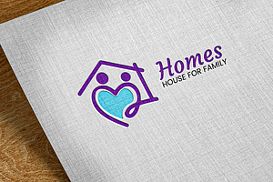 Homes Real Estate Logo Template