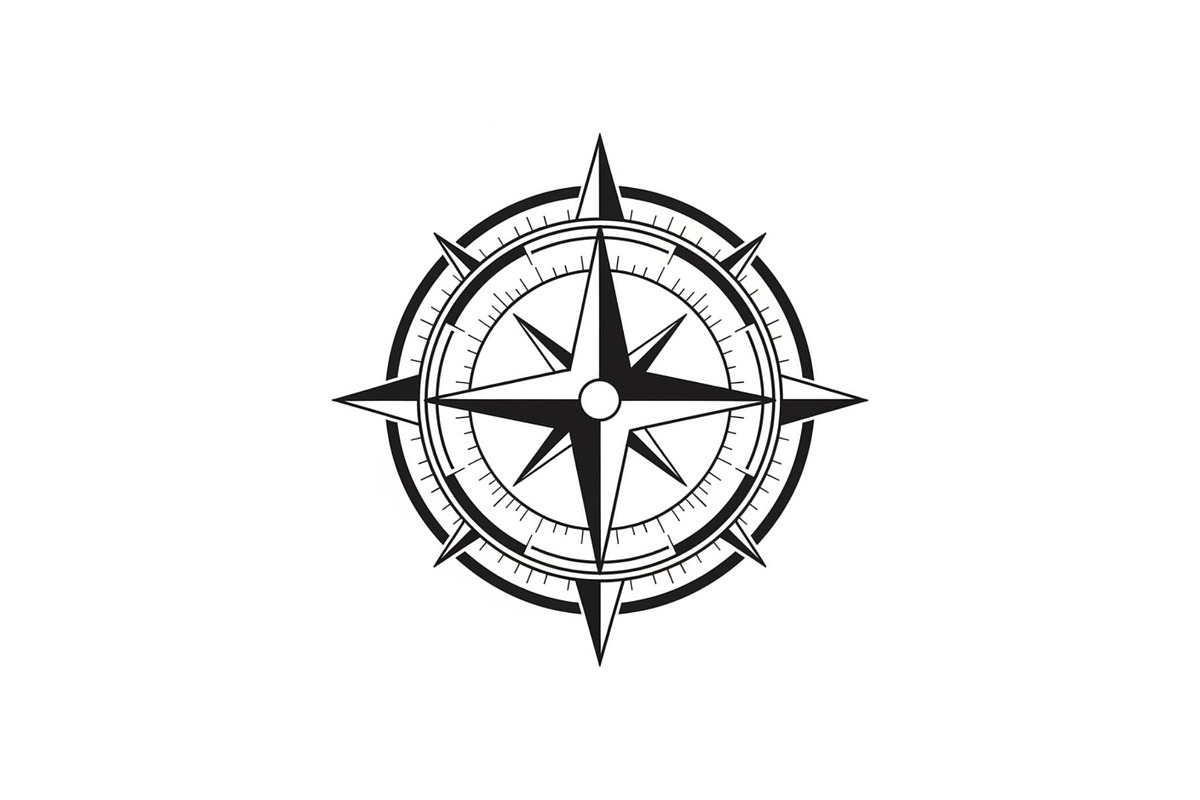 Vintage Compass Rose SVG Bundle, an Illustration by yasushie (Photo 10 of 29)