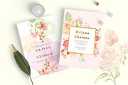 Strawberry Pink Flower Garden, a Decorative Illustration by Rachel Art Studio (Thumbnail 4 of 9)