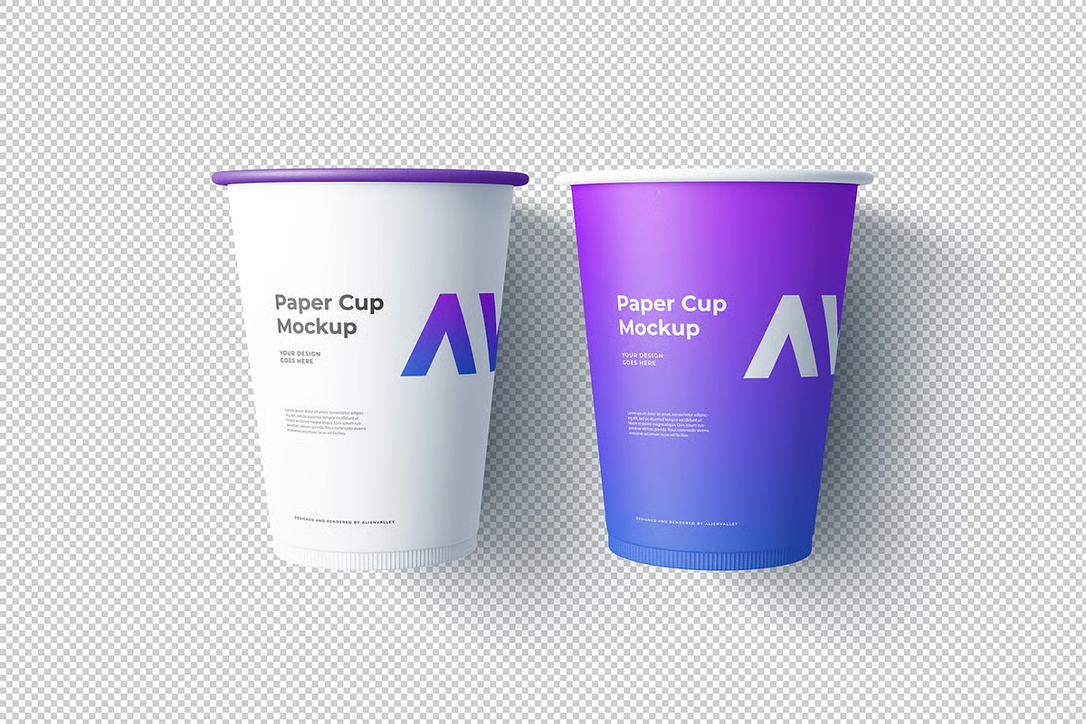 Customizable Paper Cup Mockup, a Cups & Container Mockup by zpackcreative (Photo 4 of 4)