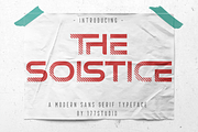 THE SOLSTICE Font, a Font by 177Studio (Thumbnail 1 of 7)