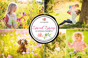 Spring Presets - Lightroom Presets, an Action Add-On by Lensgrade.com