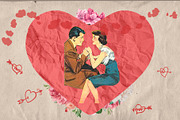 HEART BRUSHES +100 & FREE ELEMENTS, a Brush Add-On by Alexiva (Thumbnail 3 of 5)