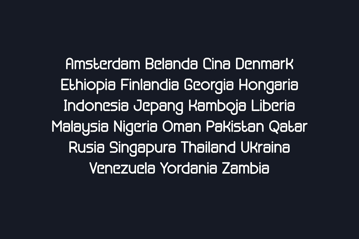 Romalio - Modern display Font, a Sans Serif Font by Bilahstudio (Photo 9 of 11)