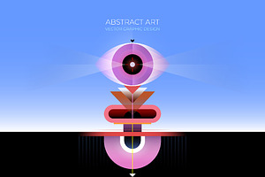 Lighthouse Abstract Vector Design, a Decorative Illustration by danjazzia