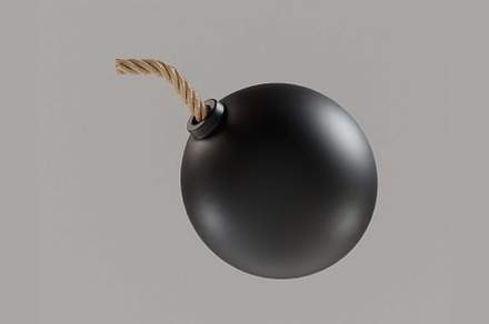 Bomb quality 3d model, an Object 3D Model by fahad121