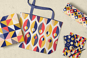 PATTERNS BUNDLE: 100 Geo Patterns, a Pattern Graphic by kloroform (Thumbnail 35 of 45)